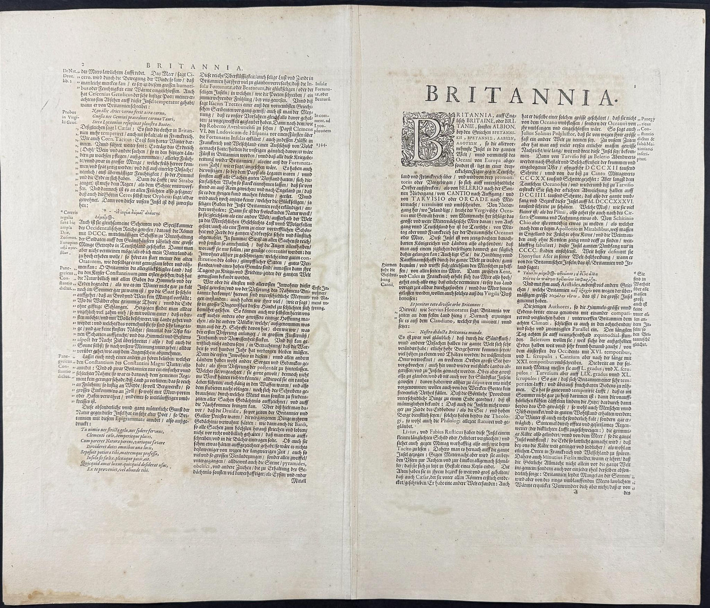 1656 British Isles - Ortelius / Jansson