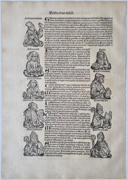 1493 Schedel's Nuremburg Chronicle -  Tiburtina (Rome)