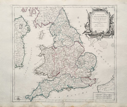 1784 Venetian map of England