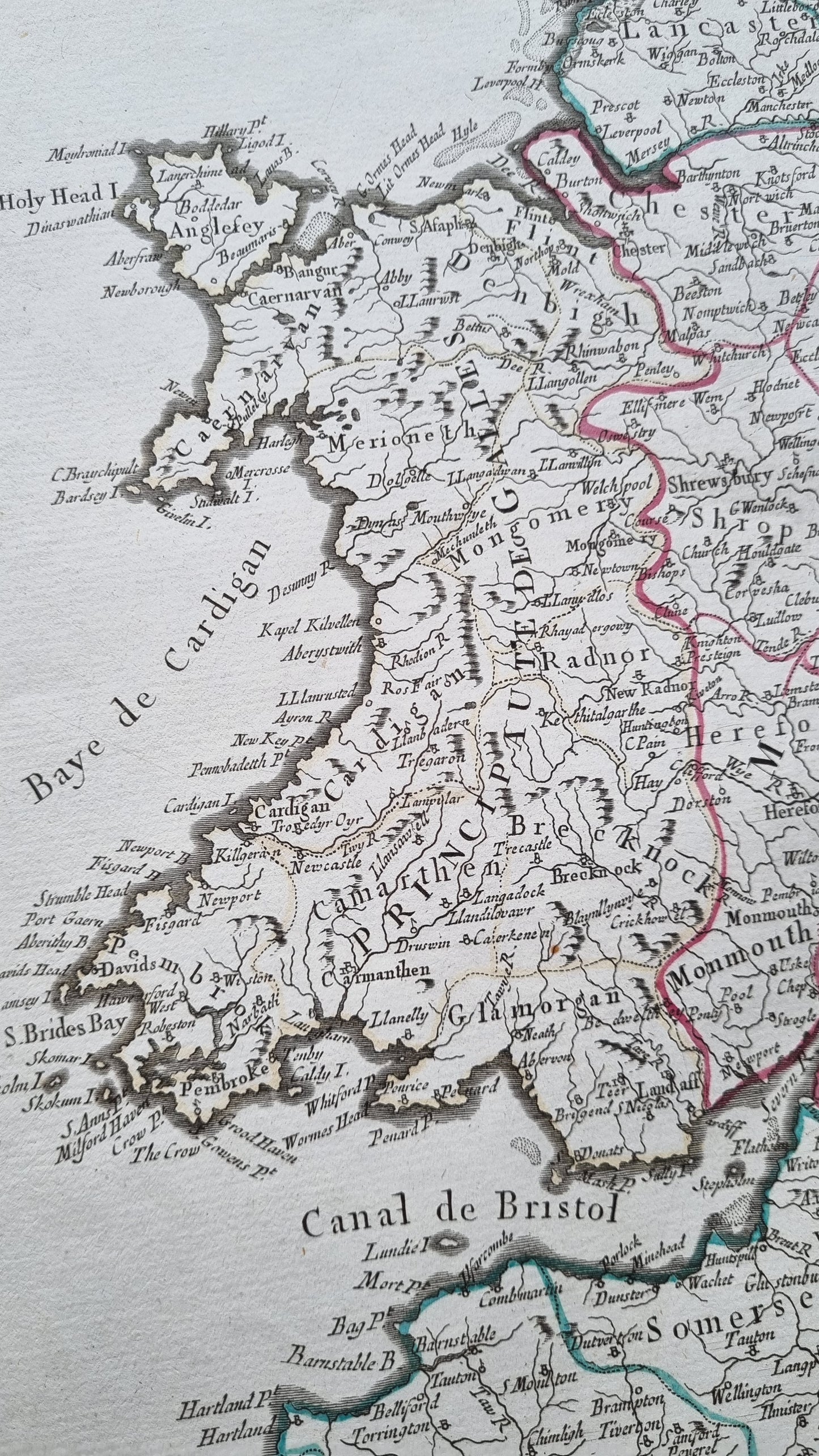 1784 Venetian map of England