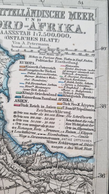 1868 North Africa and Eastern Mediterranean