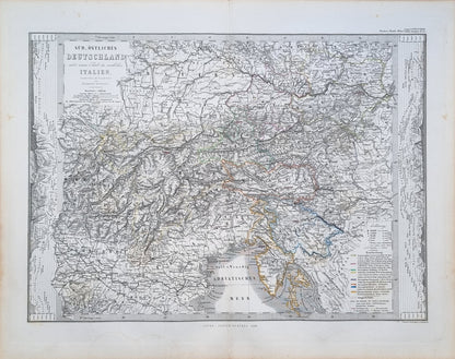 1869 Southeast Germany and Northern Italy