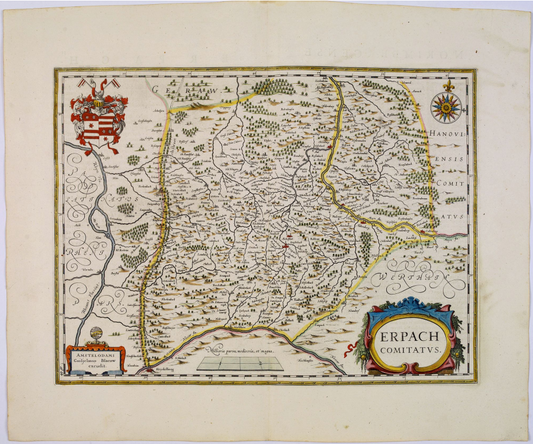 1645 Blaeu's Erpach (Germany)