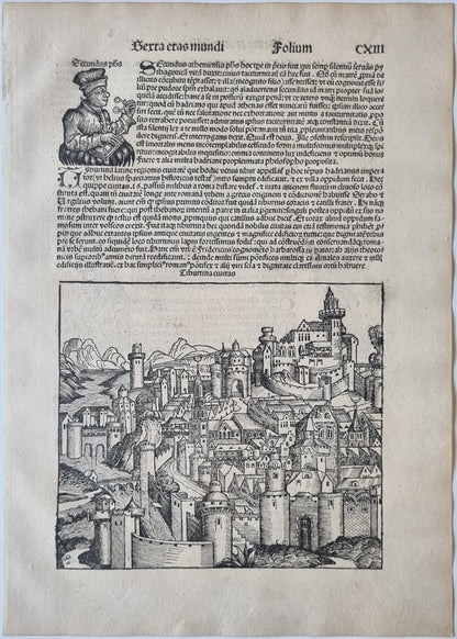 1493 Schedel's Nuremburg Chronicle -  Tiburtina (Rome)