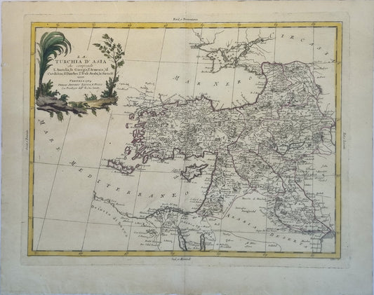 1784 La Turchia d'Asia