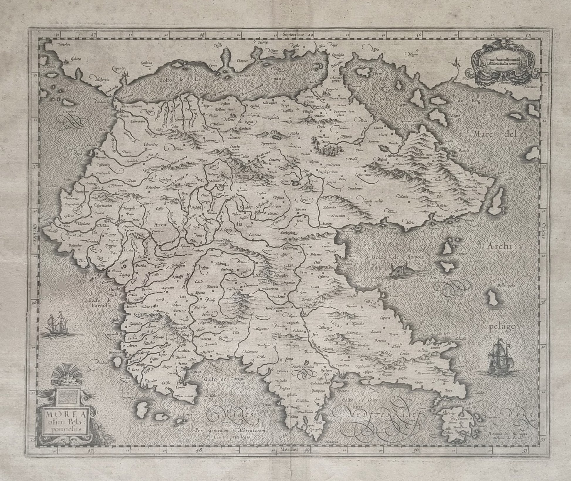 1638 Greece (Morea / Peleponnesus)